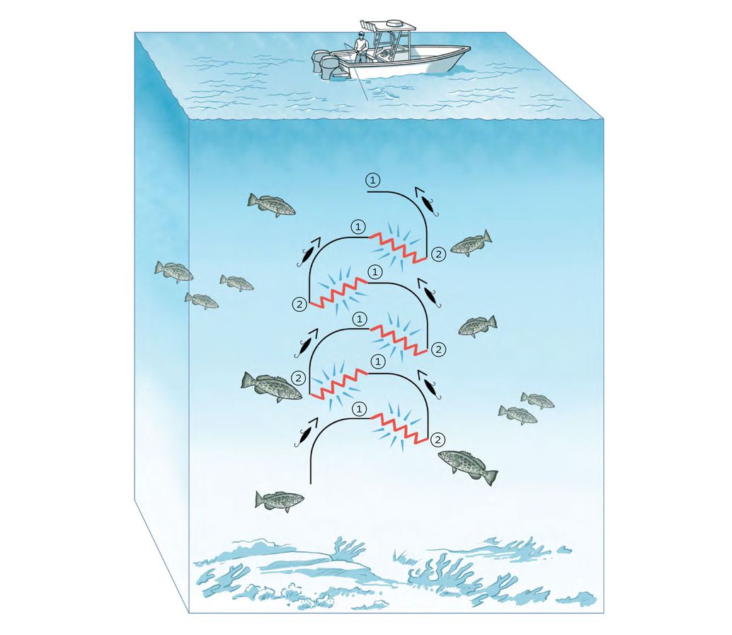 Slow-pitch jigging demands a disciplined retrieve