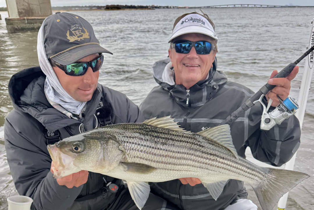 STRIPED BASS OF THE BACK BAYS, Atlantic City, New Jersey