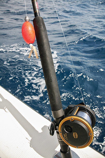  Advanced Leadership Photos Clever rigging with a rubber band on the leader offers options.